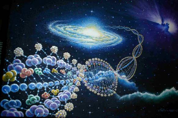 Resultado de imagen de el Universo y el ADN